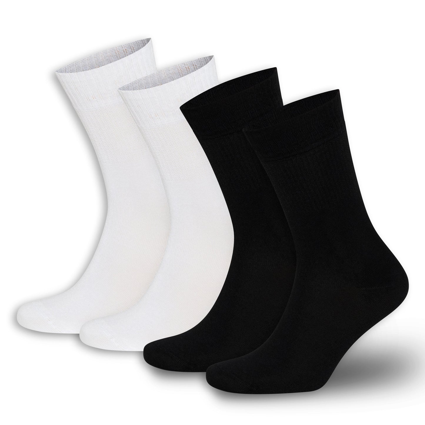 Men’s & Women’s Bamboo Crew Socks 4-Pack