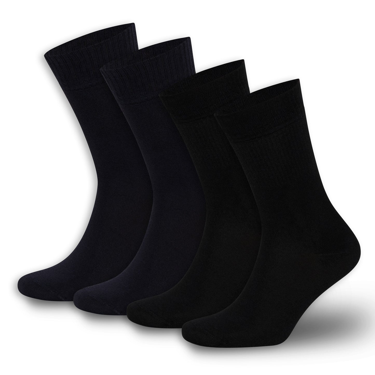 Men’s & Women’s Bamboo Crew Socks 4-Pack