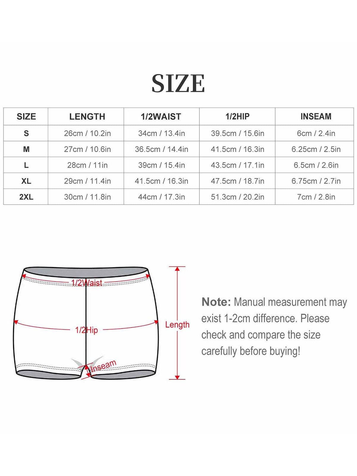 Groovy Butterfly Boxer Brief Boyshorts for Women (Made in USA)
