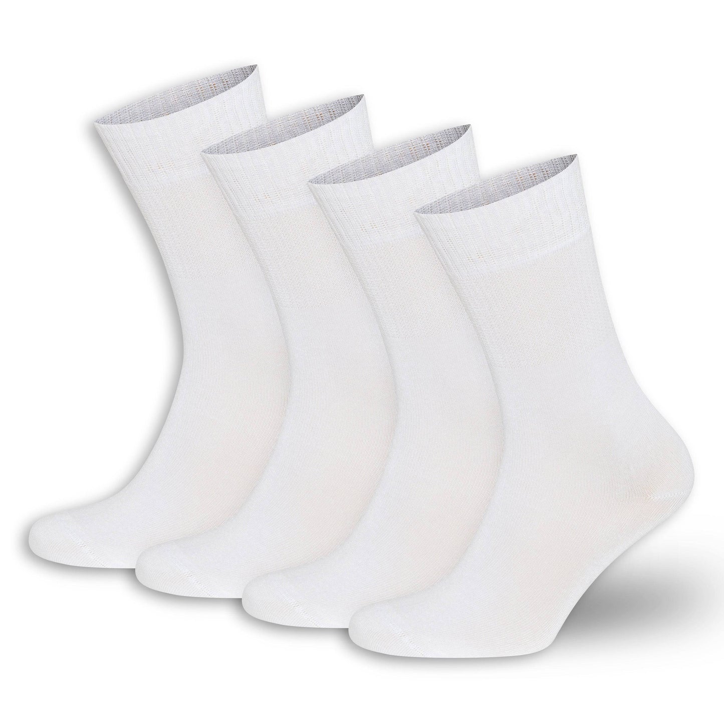 Men’s & Women’s Bamboo Crew Socks 4-Pack