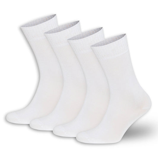 Men’s & Women’s Bamboo Crew Socks 4-Pack