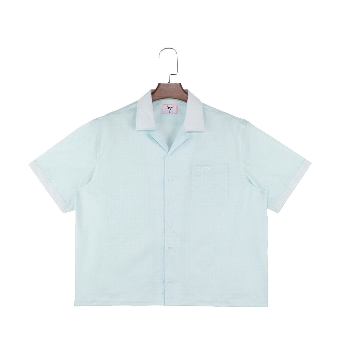 "hyp" Button Up + "The Scythe" Tee (Blue)