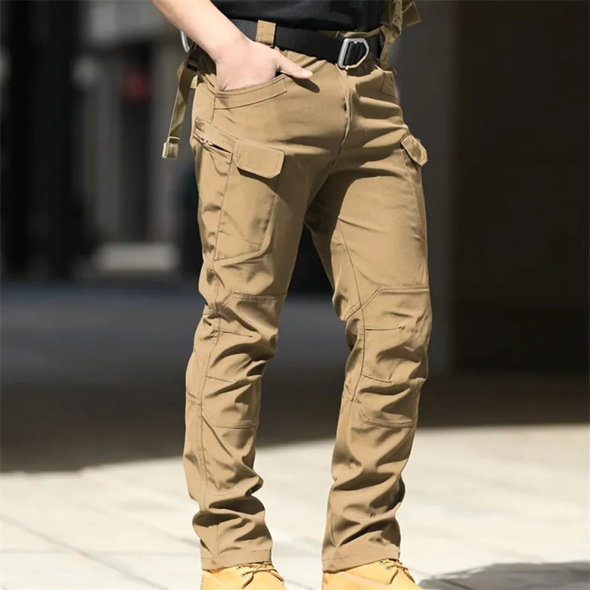 Men's Waterproof Quick Dry Multi-Pocket Tactical Hiking Pants