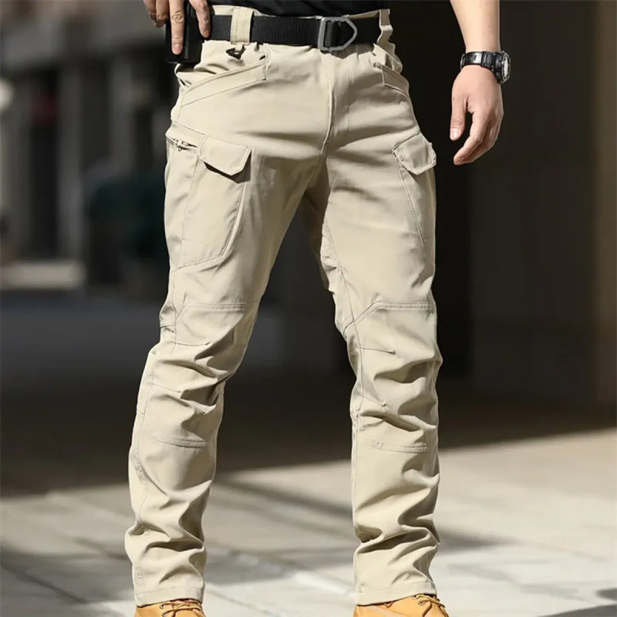 Men's Waterproof Quick Dry Multi-Pocket Tactical Hiking Pants