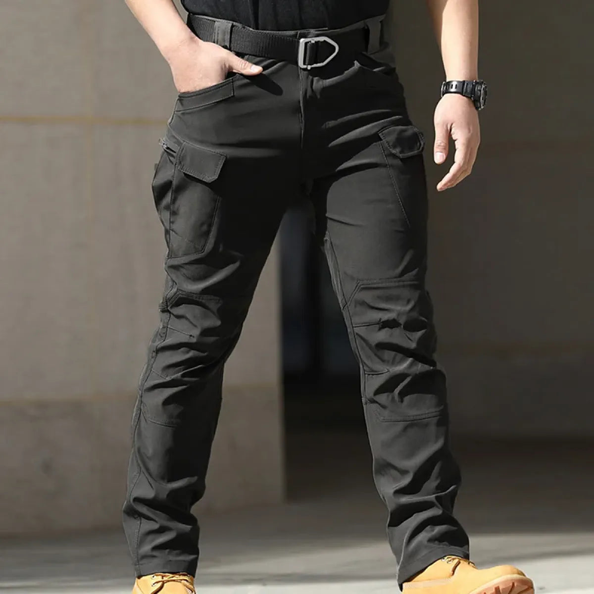 Men's Waterproof Quick Dry Multi-Pocket Tactical Hiking Pants