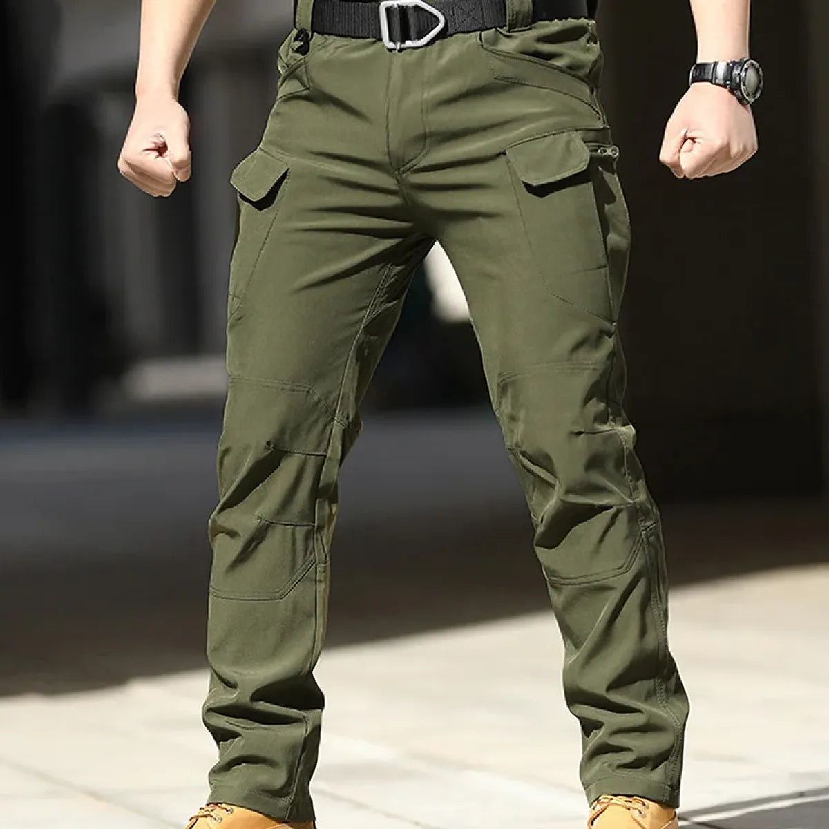 Men's Waterproof Quick Dry Multi-Pocket Tactical Hiking Pants